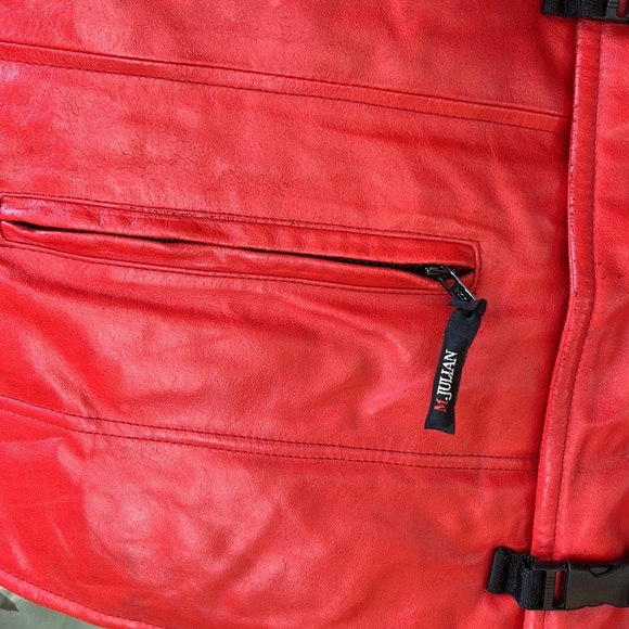 PRICE DROP FOR CHRISTMAS🎄M. JULIAN WILSON LEATHER BIKER/CASUAL OUTER WEAR VEST! - Picture 5 of 14